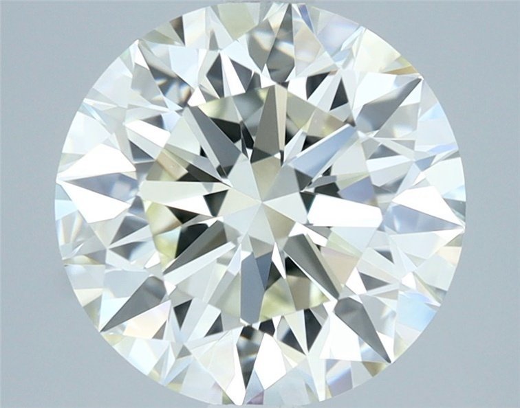 2.94ct J VVS1 Rare Carat Ideal Cut Round Diamond