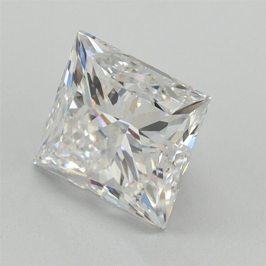 2.14ct E VVS2 Rare Carat Ideal Cut Princess Lab Grown Diamond