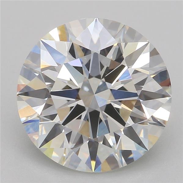 2.56ct H VVS2 Rare Carat Ideal Cut Round Lab Grown Diamond