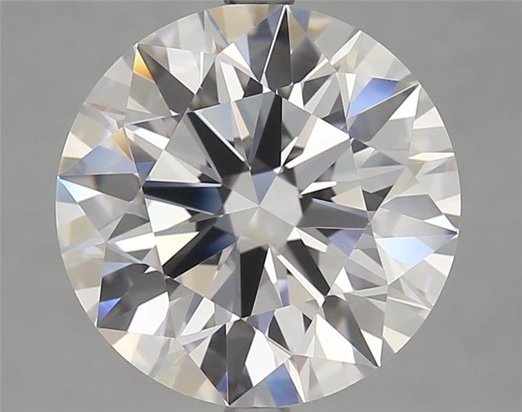 6.41ct D VVS1 Rare Carat Ideal Cut Round Lab Grown Diamond