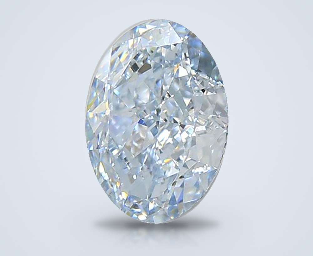 3.02 Carat Oval Lab Diamond