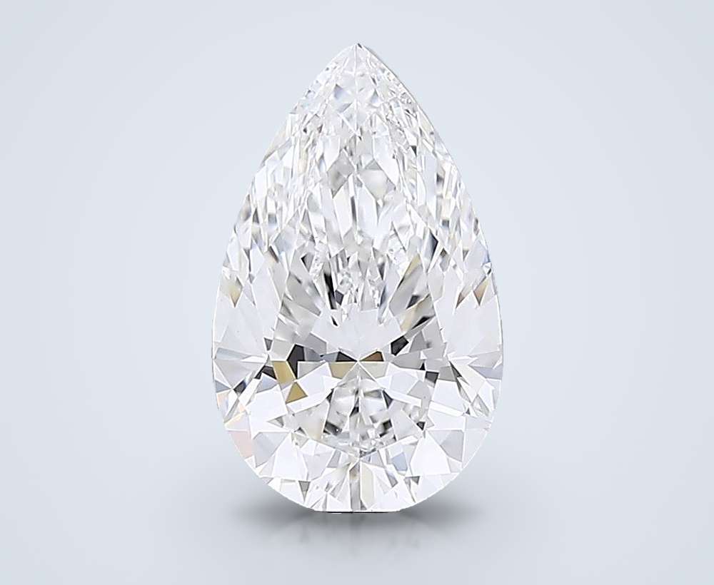 3.78 Carat Pear Lab Diamond