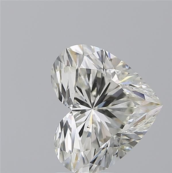 4.01ct J SI1 Rare Carat Ideal Cut Heart Diamond