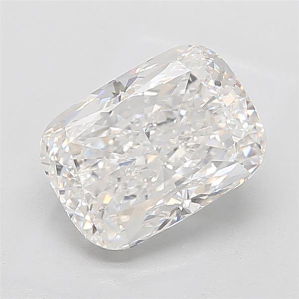 3.71ct E VVS2 Very Good Cut Cushion Lab Grown Diamond