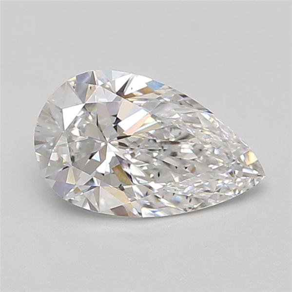 1.58ct D VS2 Rare Carat Ideal Cut Pear Lab Grown Diamond