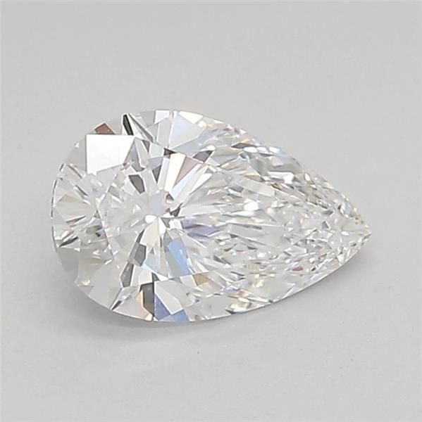 0.73ct D VVS1 Rare Carat Ideal Cut Pear Lab Grown Diamond