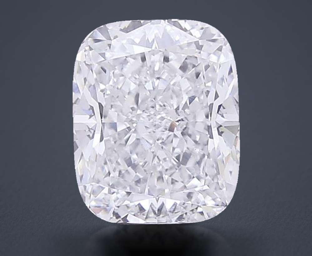 7.53 Carat Cushion Lab Diamond