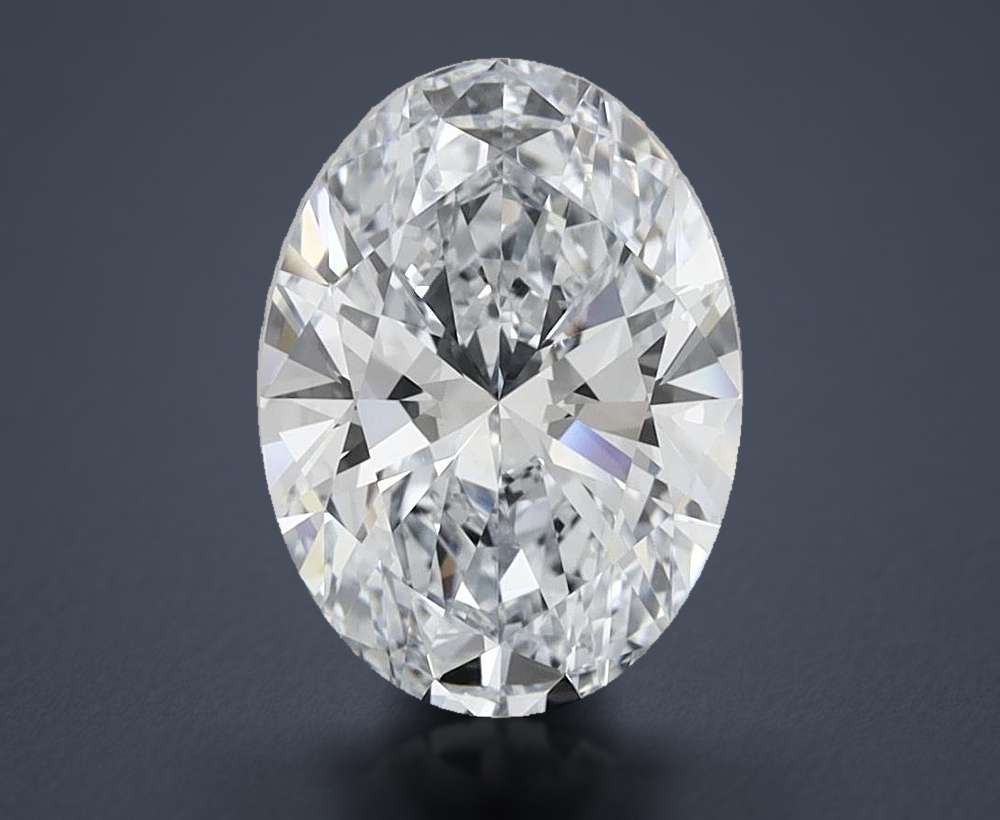 5.50 Carat Oval Lab Diamond