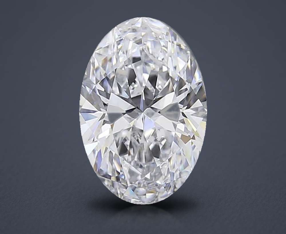 0.81 Carat Oval Lab Diamond