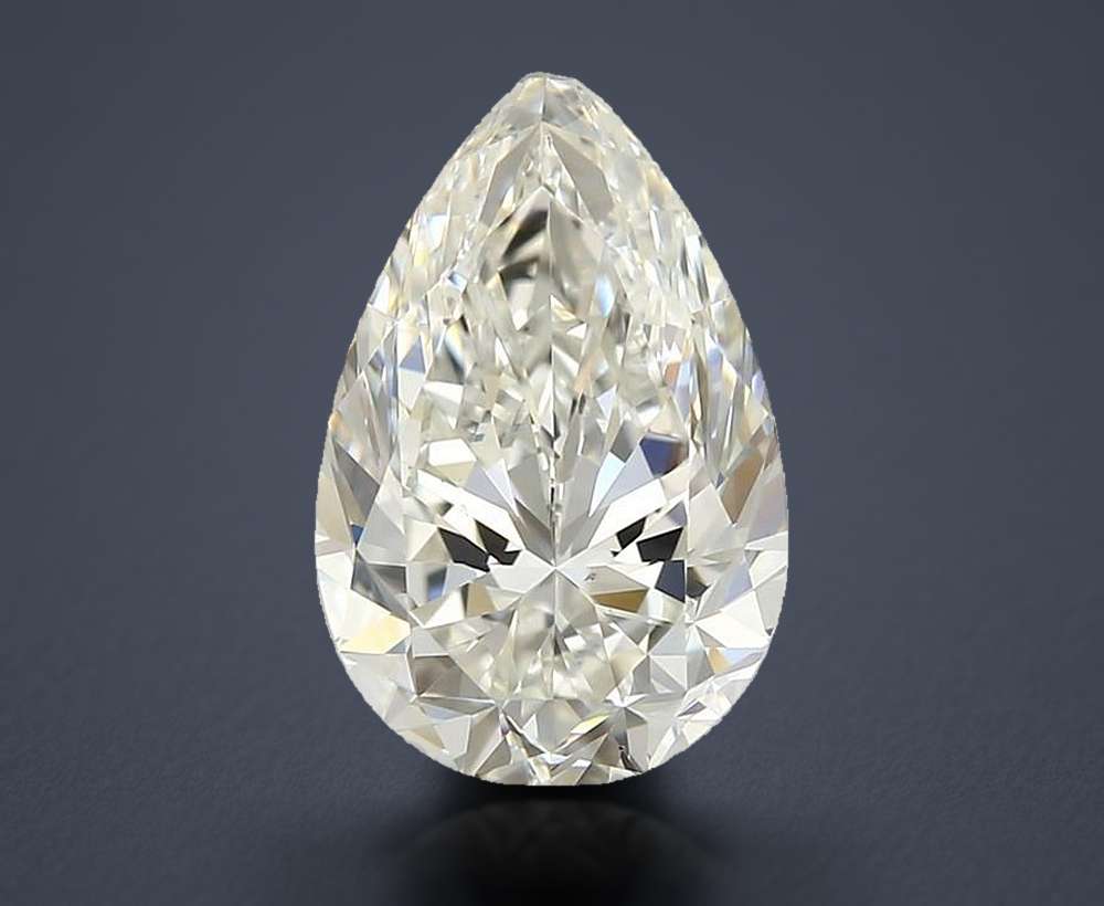 1.88 Carat Pear Natural Diamond