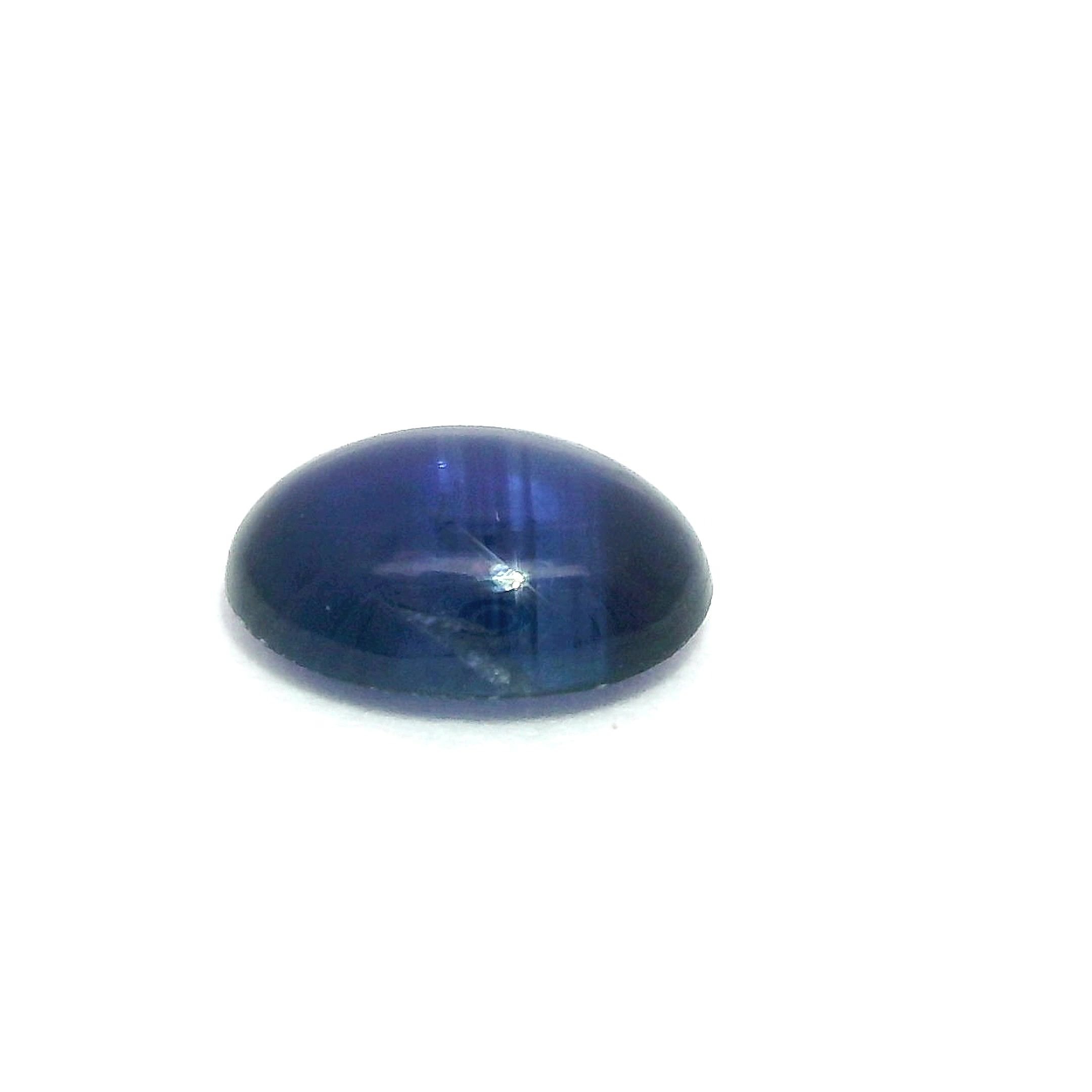 0.92 Carat Blue Oval Sapphire