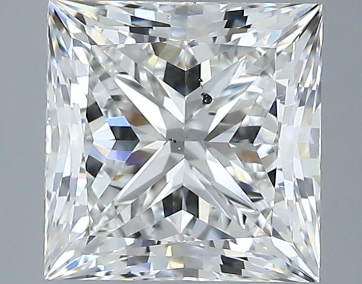 2.30ct I SI1 Rare Carat Ideal Cut Princess Diamond