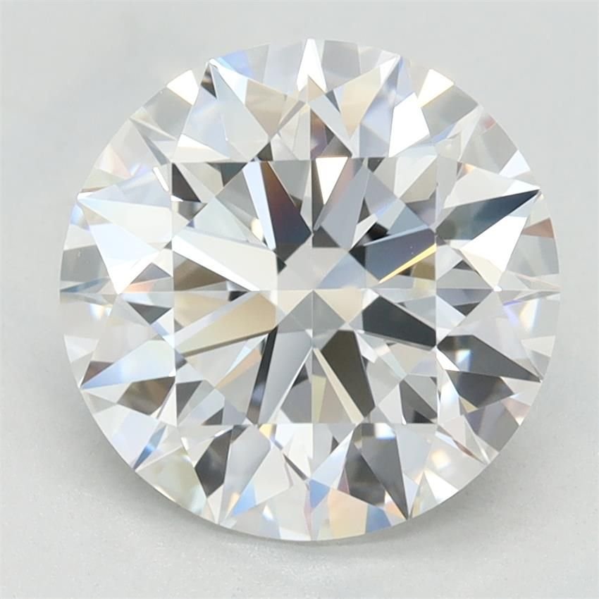 2.65ct D VVS1 Rare Carat Ideal Cut Round Lab Grown Diamond