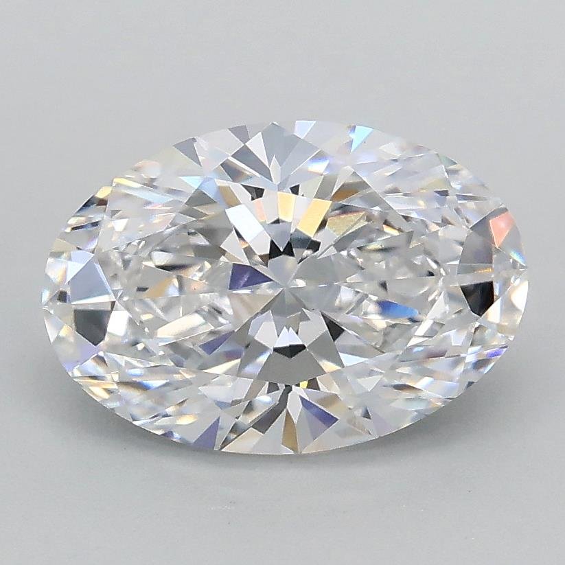 1.53ct D VVS2 Rare Carat Ideal Cut Oval Lab Grown Diamond