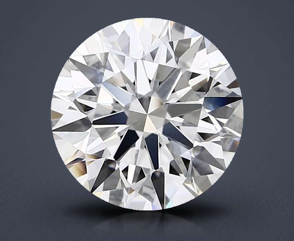 3.76 Carat Round Lab Diamond
