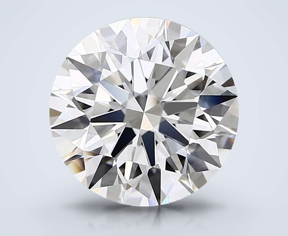 3.76 Carat Round Lab Diamond