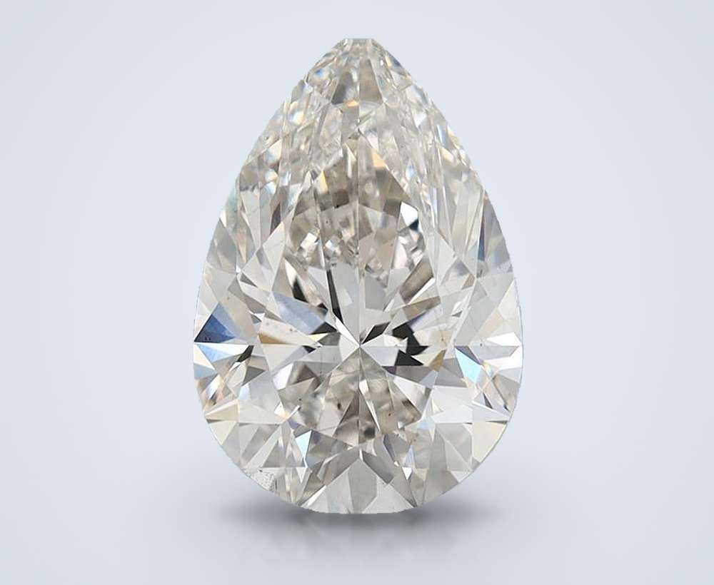 2.76 Carat Pear Lab Diamond