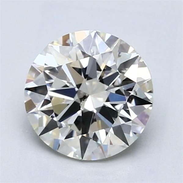 1.70ct K SI2 Rare Carat Ideal Cut Round Diamond