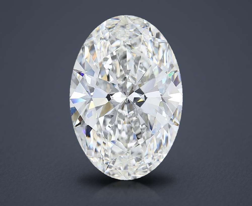 11.05 Carat Oval Lab Diamond