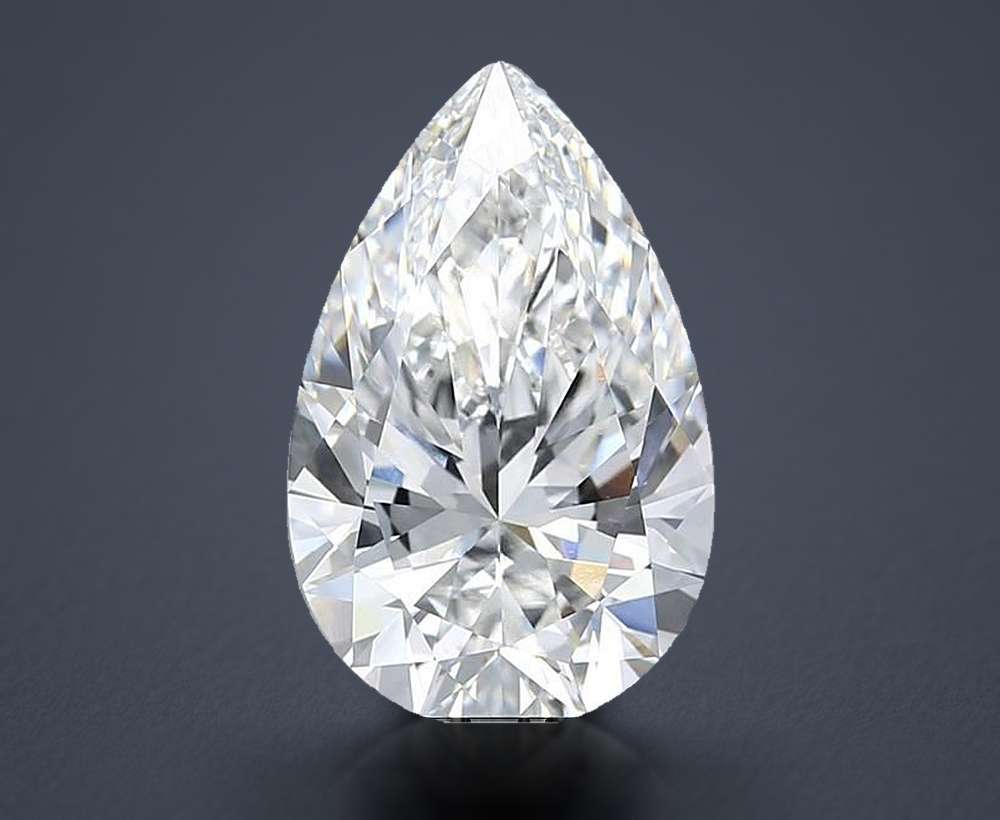 5.21 Carat Pear Lab Diamond