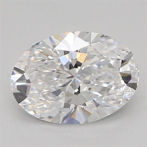 0.52ct D VVS2 Rare Carat Ideal Cut Oval Lab Grown Diamond