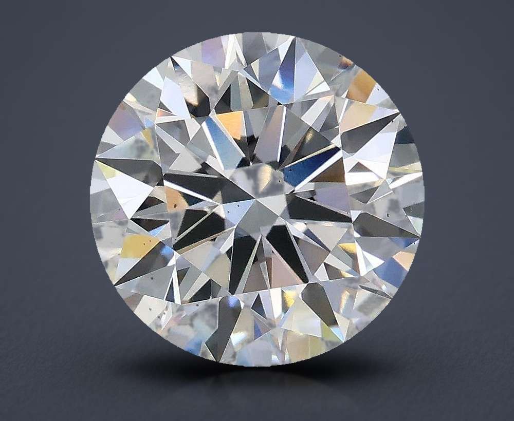 3.09 Carat Round Lab Diamond