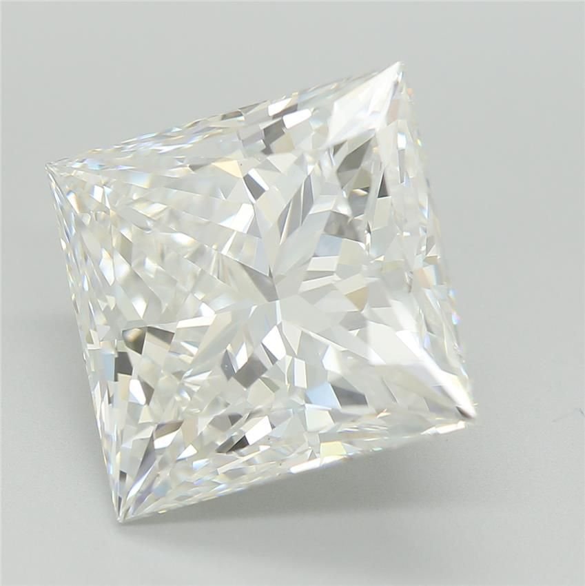 5.08ct E VS1 Rare Carat Ideal Cut Princess Lab Grown Diamond