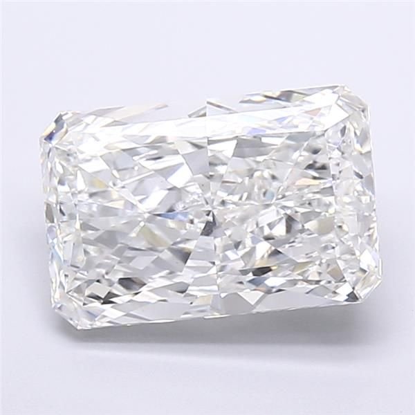 7.26ct F VS1 Rare Carat Ideal Cut Radiant Lab Grown Diamond