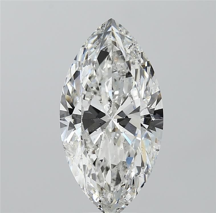 5.02ct G SI2 Rare Carat Ideal Cut Marquise Diamond