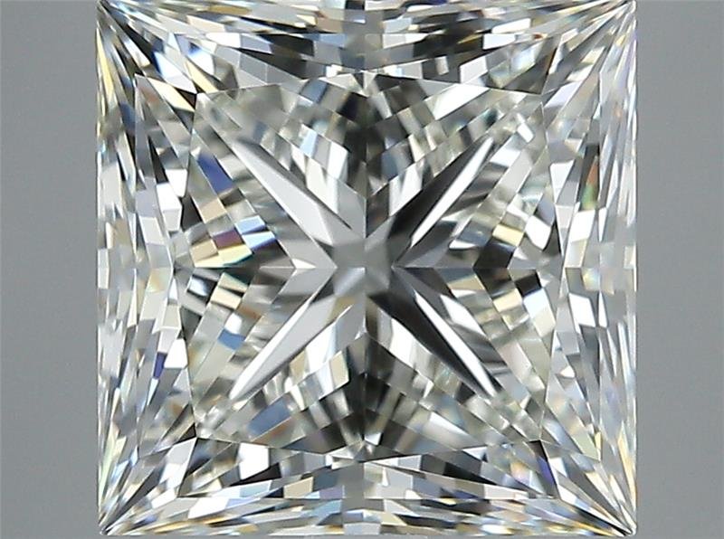 5.01ct J VVS1 Rare Carat Ideal Cut Princess Diamond