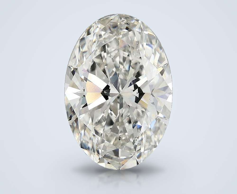 4.83 Carat Oval Lab Diamond