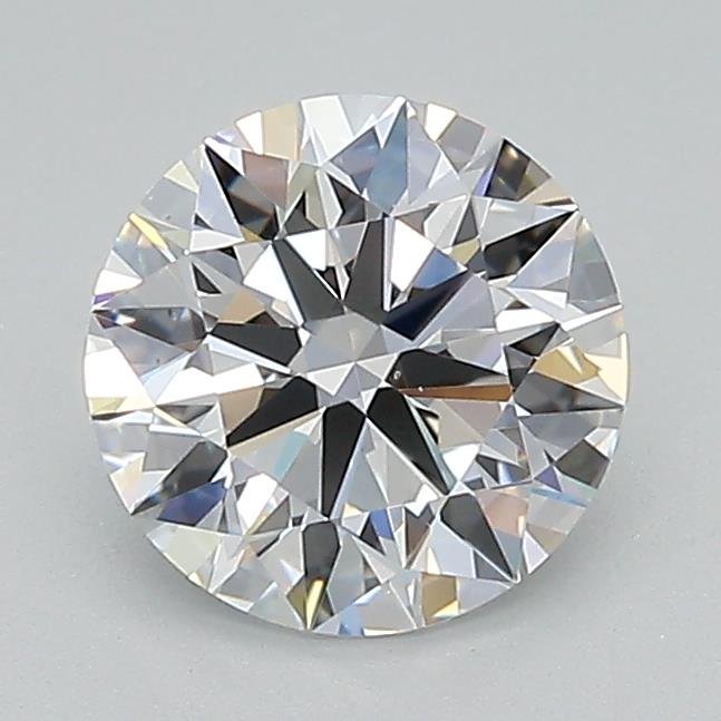 1.26ct D VS2 Rare Carat Ideal Cut Round Lab Grown Diamond