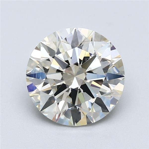 3.50ct I VVS2 Rare Carat Ideal Cut Round Diamond