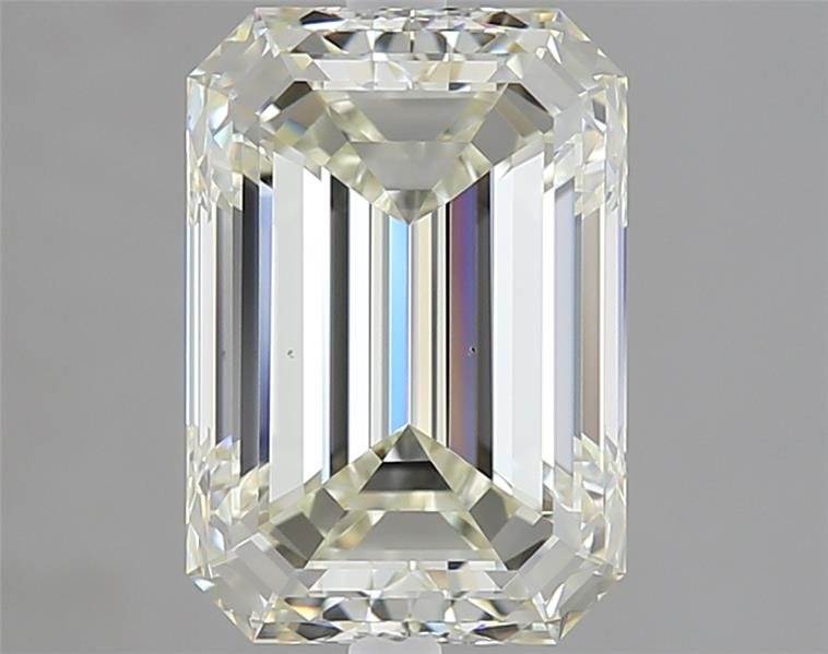 3.03ct J VS1 Rare Carat Ideal Cut Emerald Diamond