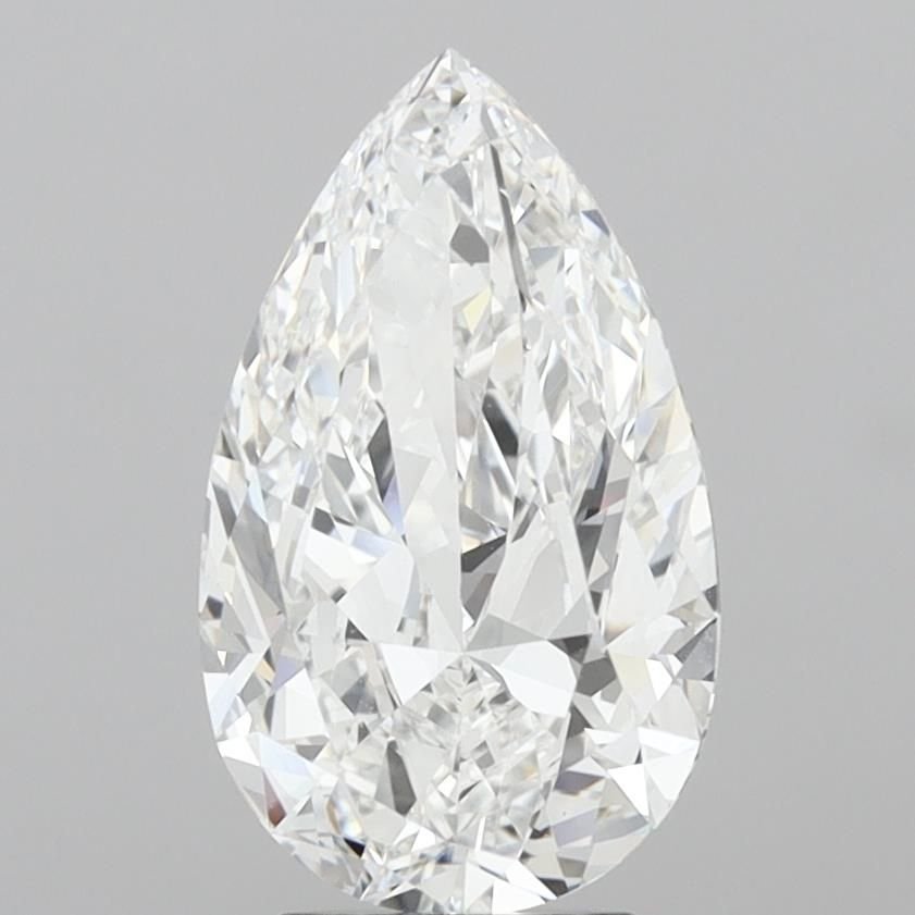 4.01 Carat Pear Natural Diamond