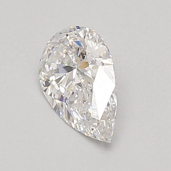 0.74ct D VS2 Rare Carat Ideal Cut Pear Lab Grown Diamond