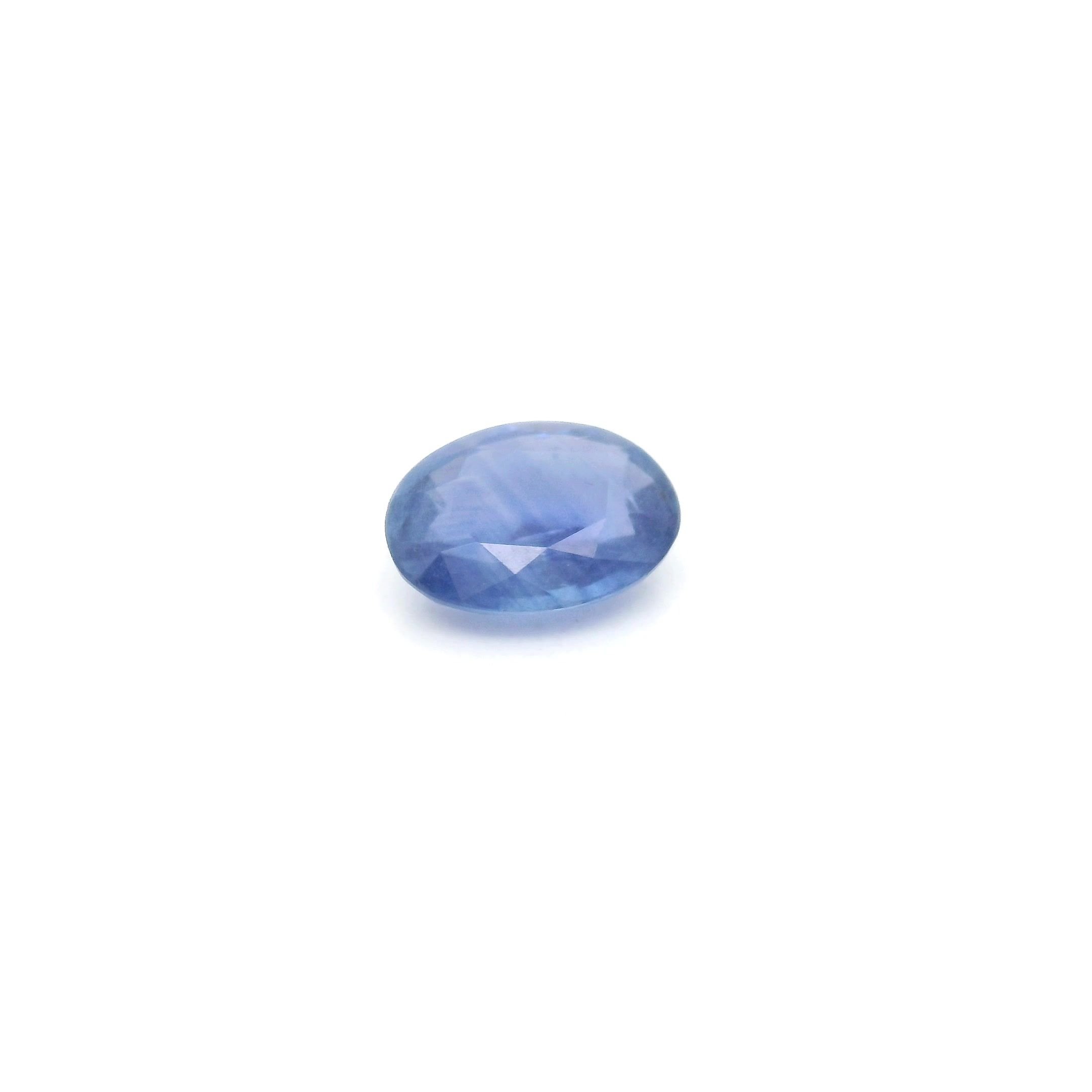 0.88 Carat Blue Oval Sapphire