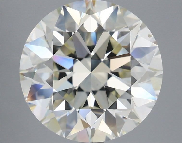 6.01ct K VS2 Excellent Cut Round Diamond