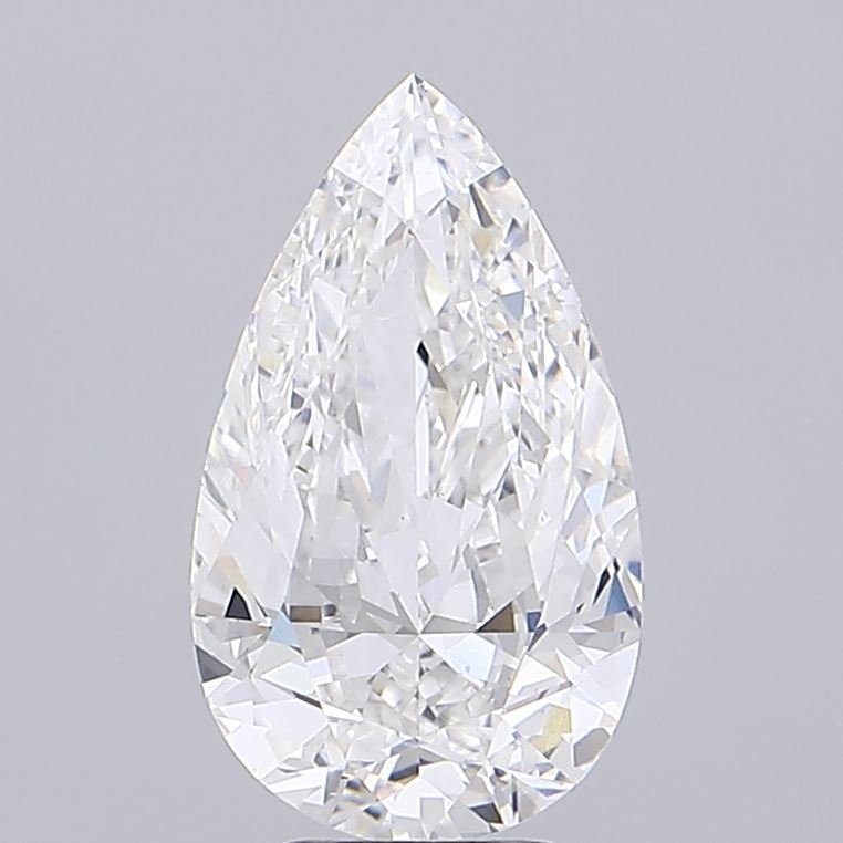 2.66 Carat Pear Lab Diamond
