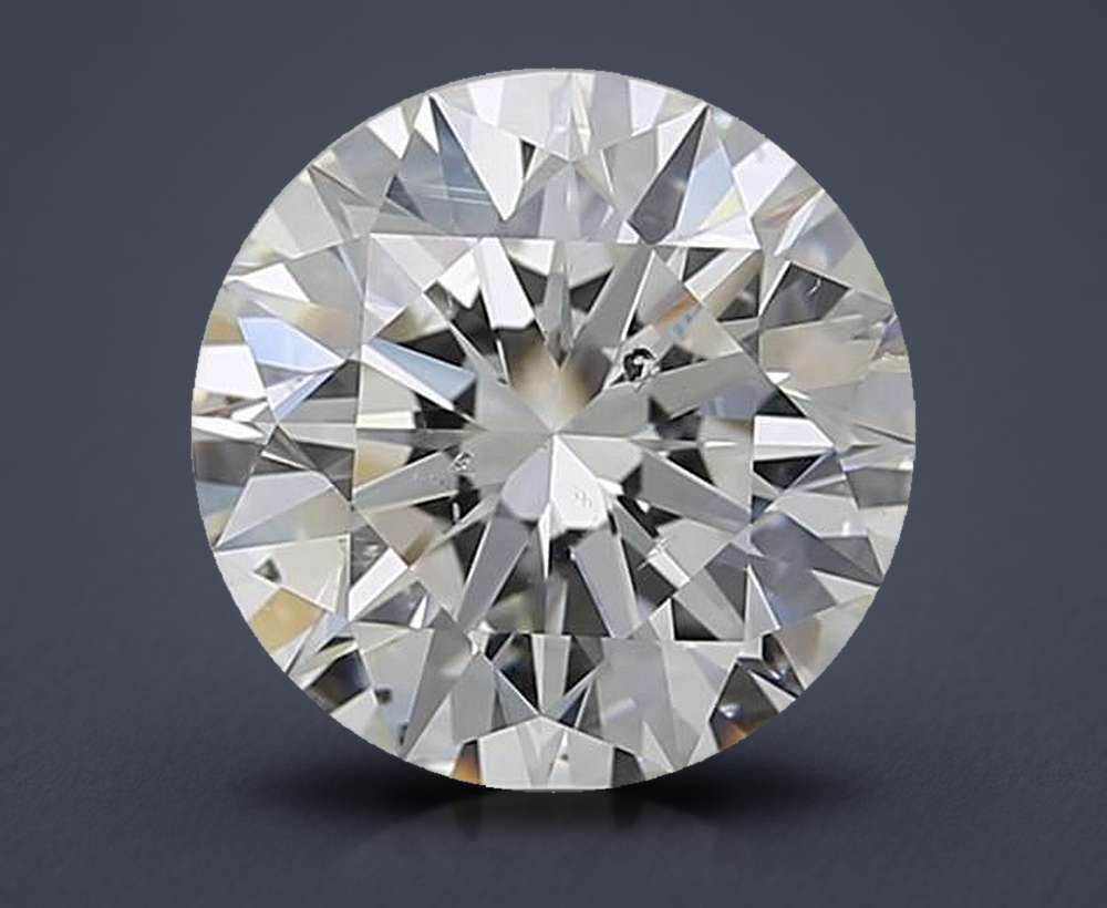 3.01 Carat Round Natural Diamond