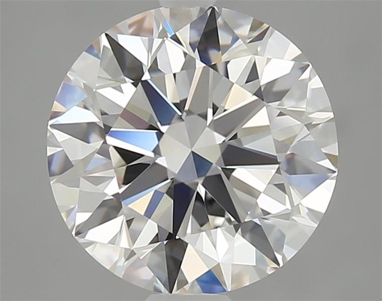 3.55ct H IF Rare Carat Ideal Cut Round Diamond