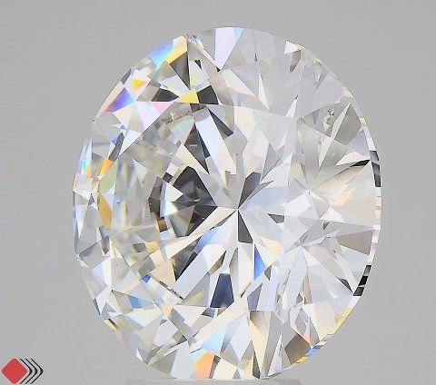 8.01ct F VS1 Excellent Cut Round Lab Grown Diamond