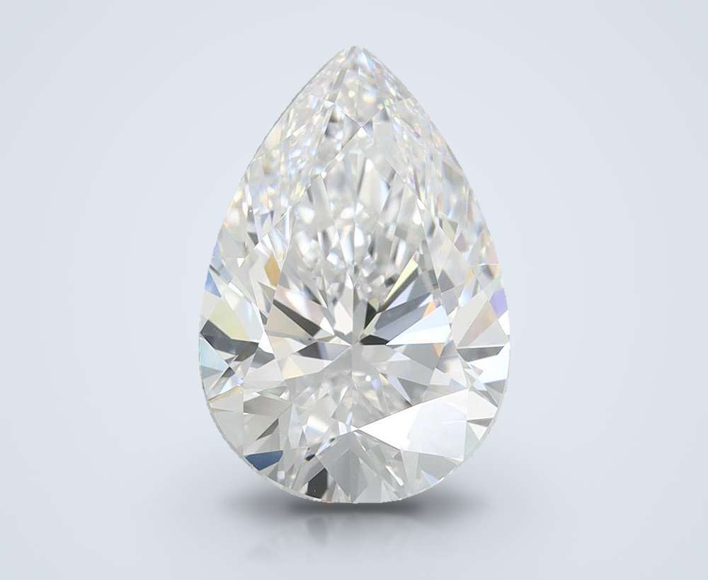 3.00 Carat Pear Lab Diamond