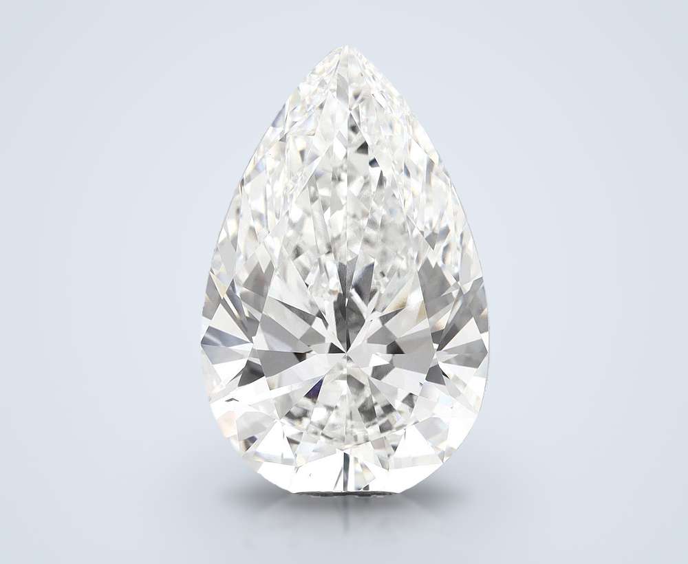 12.76 Carat Pear Lab Diamond