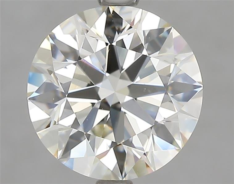 2.77ct J VVS1 Rare Carat Ideal Cut Round Diamond