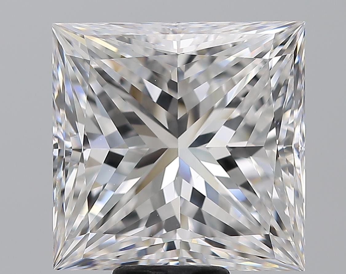 11.43ct D FL Excellent Cut Princess Diamond