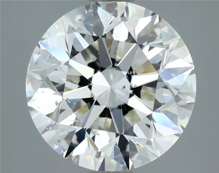 3.01ct I SI1 Excellent Cut Round Diamond