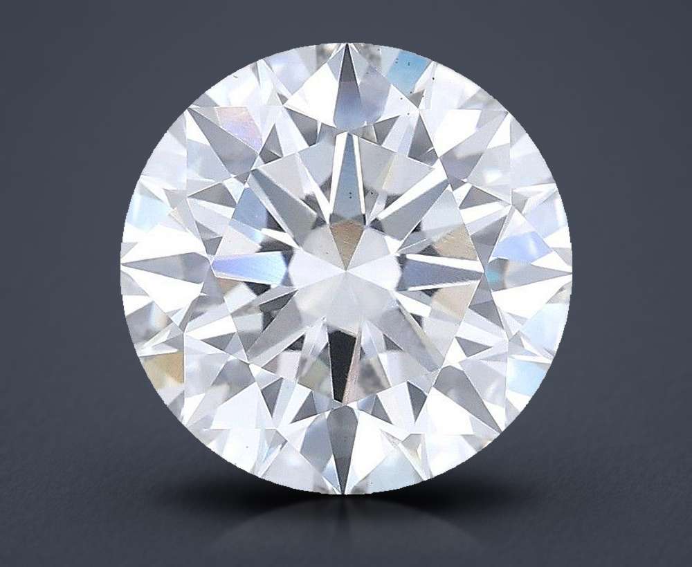 3.70 Carat Round Lab Diamond