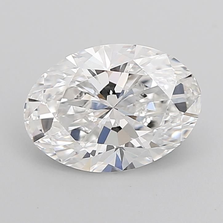 3.04ct E VVS2 Rare Carat Ideal Cut Oval Lab Grown Diamond