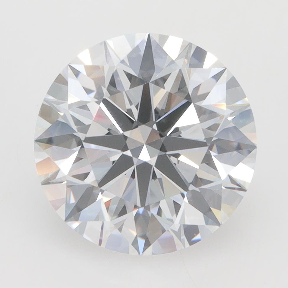 2.67ct D VVS1 Rare Carat Ideal Cut Round Lab Grown Diamond